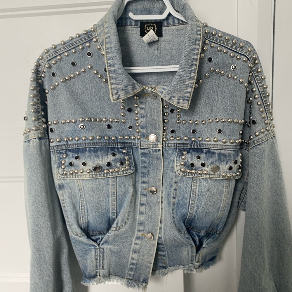 Studded Denim Jacket